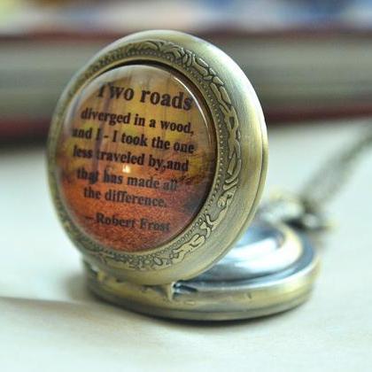 Pocket Watch,robert Frost Poem Quotes..