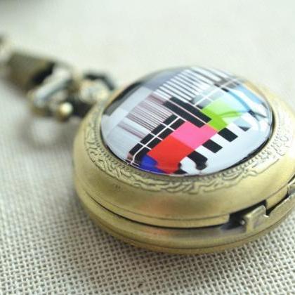 Pocket Watch,watch Necklace,childhood Memory..