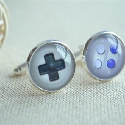 Game Button Cuff Links,video Game Remote Buttons..