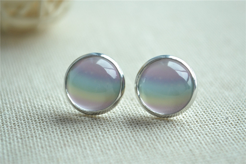 Rainbow Earrings,hope Post Earring,colourful Candy Ear Stud,jewelry (eh018)